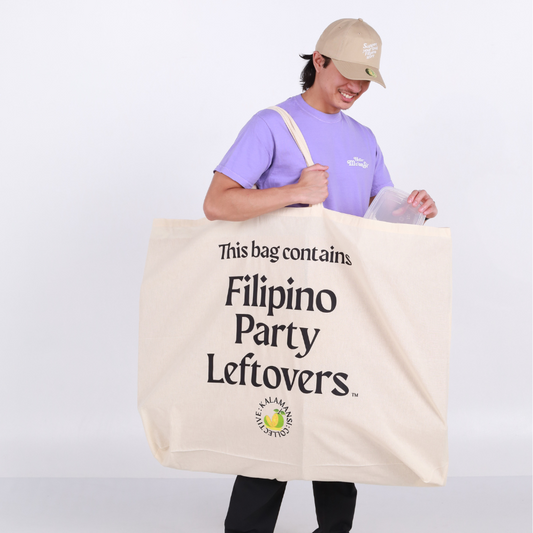 This Bag Contains Filipino Party Leftovers™️ SUPER XL Tote Bag