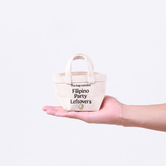 *PRE-ORDER* This Bag Contains Filipino Party Leftovers™️ Mini Tote Bag