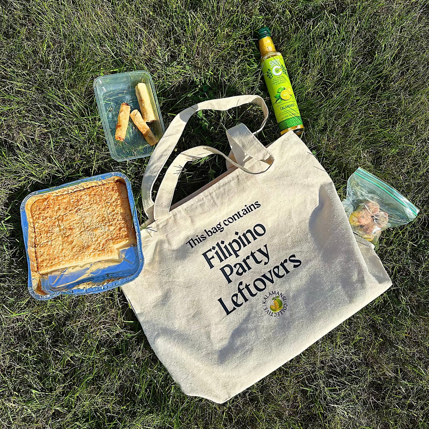 Filipino Party Leftovers Tote Bag™ XL Zippered Edition