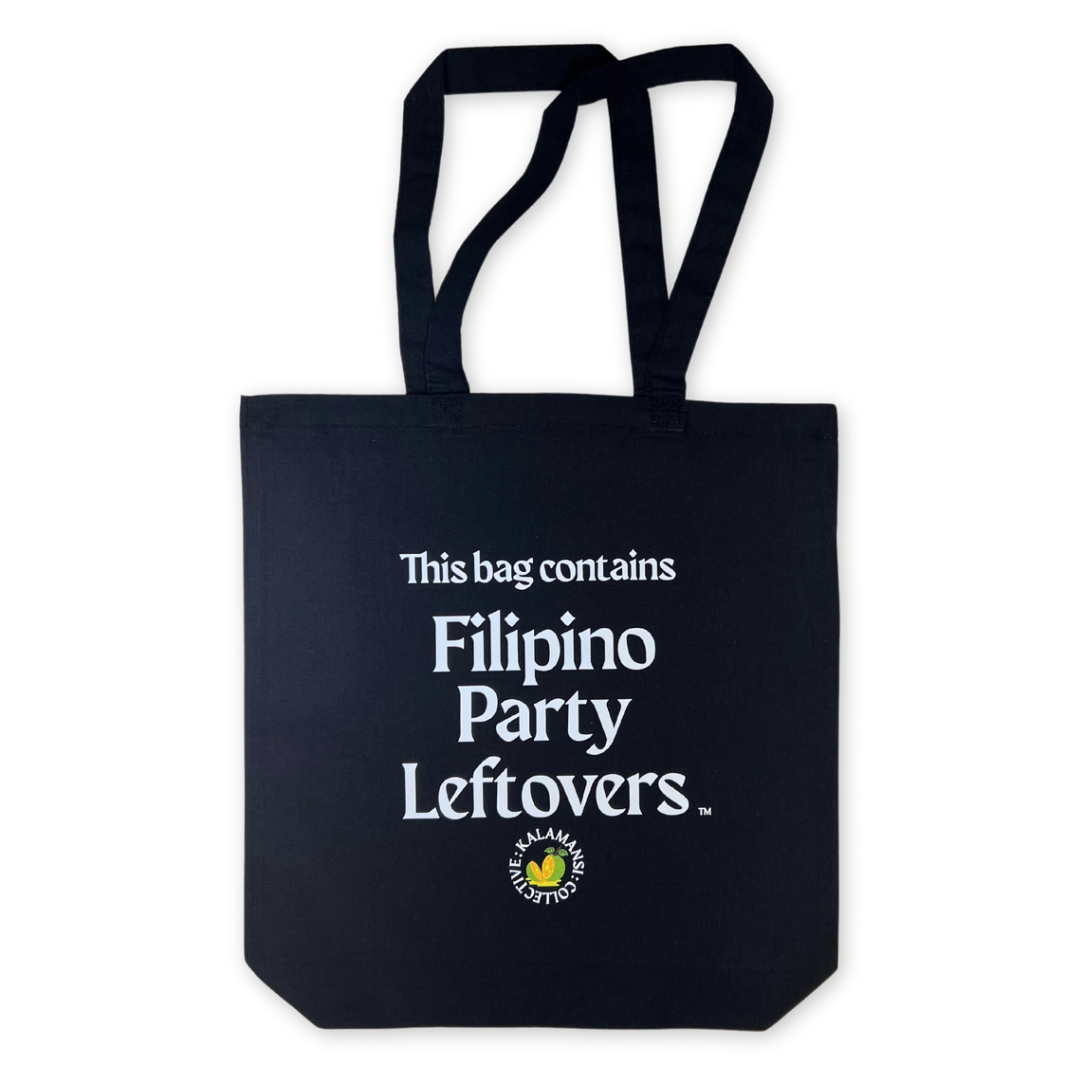 Filipino Party Leftovers Tote Bag™ Black Edition