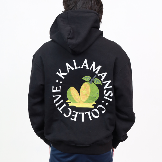 Black Sampaguita Hoodie