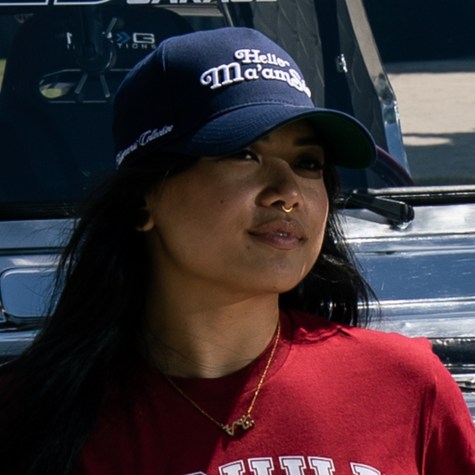 Hello Ma'amSir A-Frame Hat